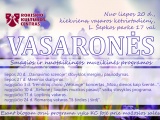 ROKIŠKIO KULTŪROS CENTRAS KVIEČIA ŠVĘSTI VASARĄ!